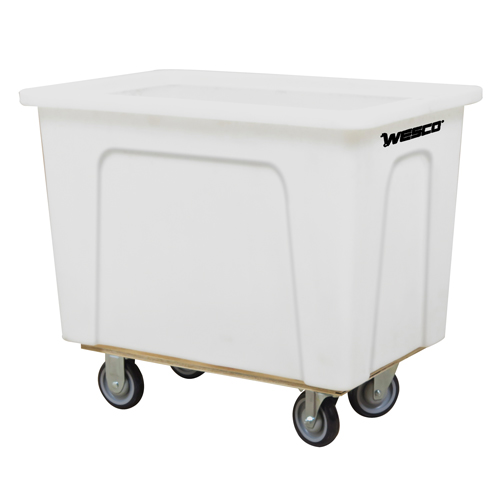 Box Truck, White Polyethylene, 38" L x 28" W x 35" H, 15 cu. ft. Volume, 550 lbs. Capacity Cam Industrial