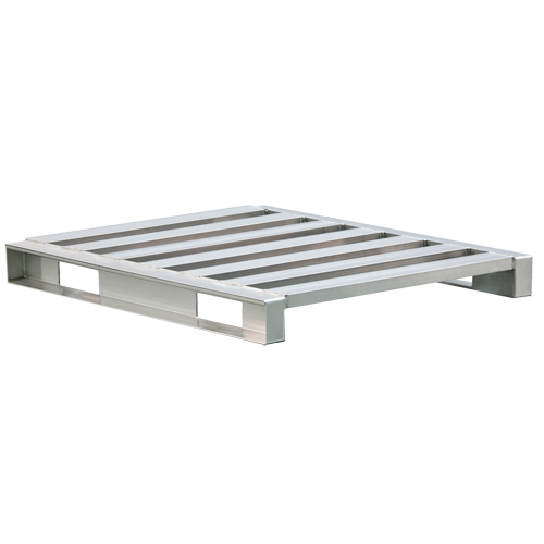 Palette &agrave; canaux en aluminium 4 c&ocirc;t&eacute;s Cam Industrial