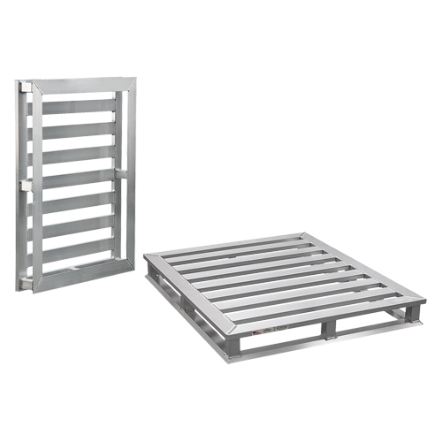 Aluminum 4-Way Tube Frame Pallet Cam Industrial