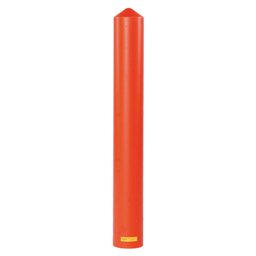 Enveloppe lisse pour butoir, 8" dia. x 56" l, Rouge Cam Industrial