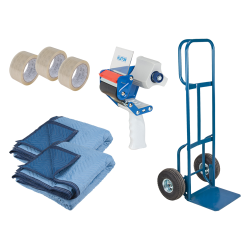 Moving Kit, P-Handle Handle, Steel, 50" Height, 700 lbs. Capacity Cam Industrial
