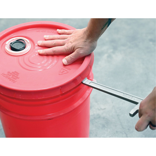 Drum Wrench, 3/4"/2" Opening, 9-1/2" Handle, Stainless Steel Cam Industrial