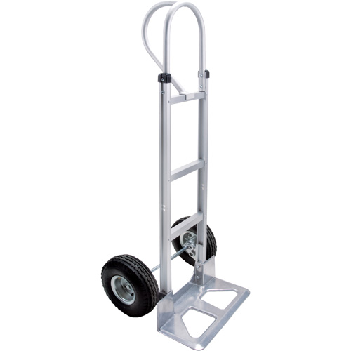 Knocked Down Hand Truck, P-Handle Handle, Aluminum, 52-1/8" Height, 500 lbs. Capacity Cam Industrial