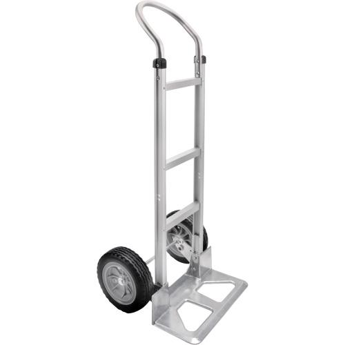 Knocked Down Hand Truck, Continuous Handle, Aluminum, 49-5/8" Height, 500 lbs. Capacity Cam Industrial