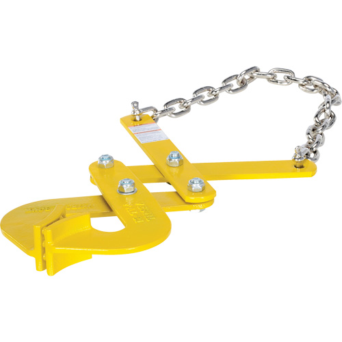 Double Scissor Pallet Puller, 25 lbs. Weight, 4" Jaw Opening, 5000 lbs. Pulling Capacity, 2-3/4" Jaw Height Cam Industrial