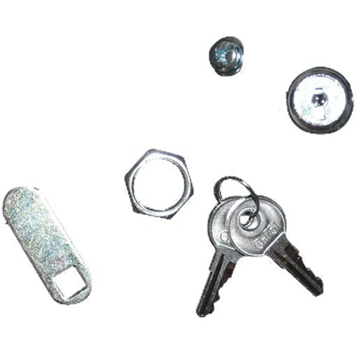 Janitor Cart Replacement Lock & Key Cam Industrial