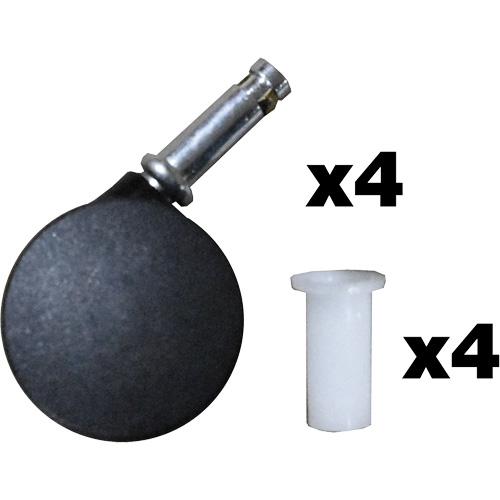 Sturdy Chair High Chair Caster Kit Cam Industrial