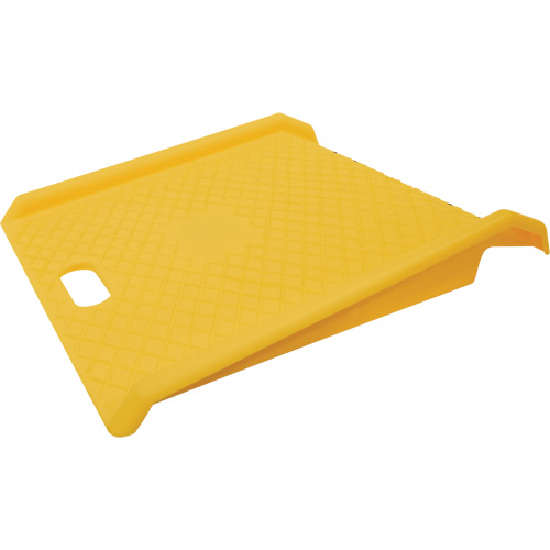 Portable Poly Hand Truck Curb Ramp, 1000 lbs. Capacity, 27" W x 27" L Cam Industrial