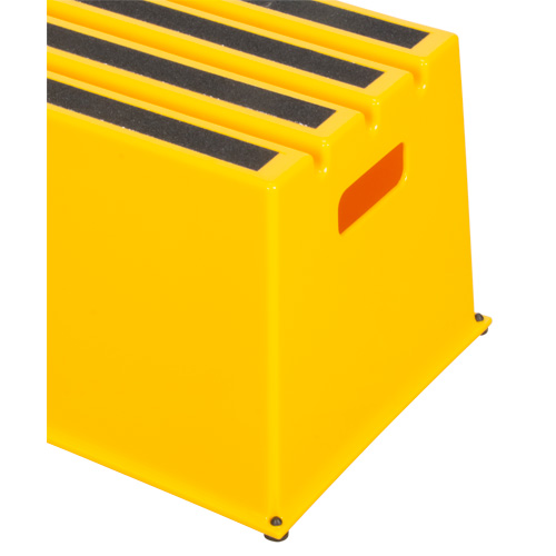 Industrial Step Stool, 20-7/8" x 12-3/16" x 12" High Cam Industrial