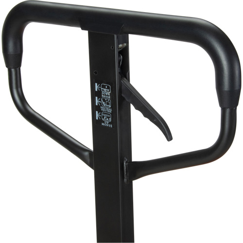 Transpalette manuel Quick-Lift, Acier, 36" lo x 20,5" la, Capacit&eacute; 5500 lb Cam Industrial