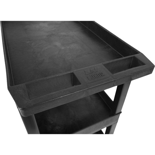 Tub Cart, 3 Tiers, 35-1/4" x 36-1/4" x 18", 300 lbs. Capacity Cam Industrial