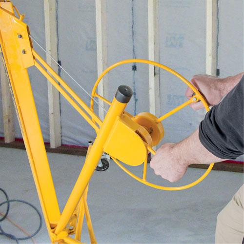 Appareils de levage pour panneaux de cloisons s&egrave;ches Cam Industrial