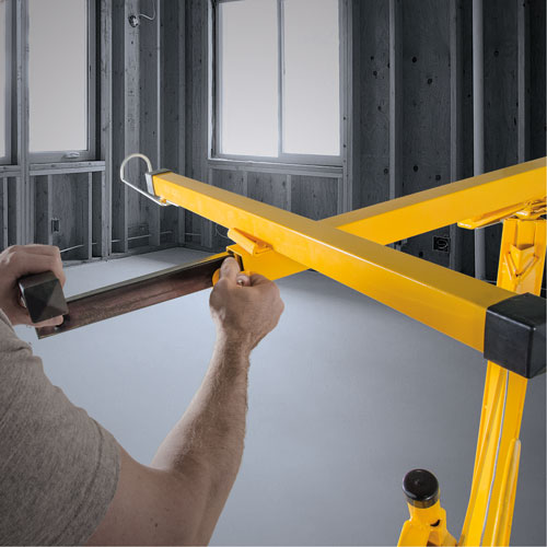 Appareils de levage pour panneaux de cloisons s&egrave;ches Cam Industrial