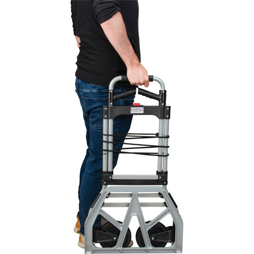Folding Hand Truck, Aluminum, 275 lbs. Capacity Cam Industrial