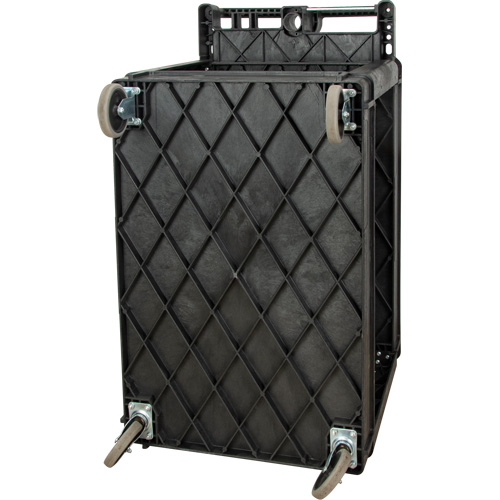 Utility Cart, 2 Tiers, 25-5/8" x 33-1/2" x 43-3/4", 550 lbs. Capacity Cam Industrial
