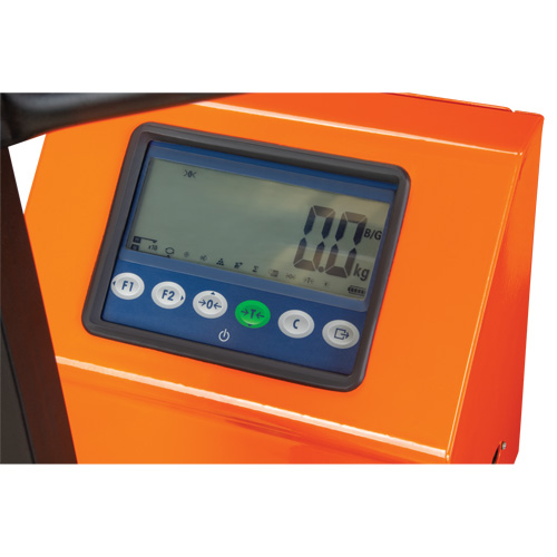 Transpalette &agrave; balance num&eacute;rique, 44,5" lo x 27,75" la, Capacit&eacute; de 4400 lb Cam Industrial