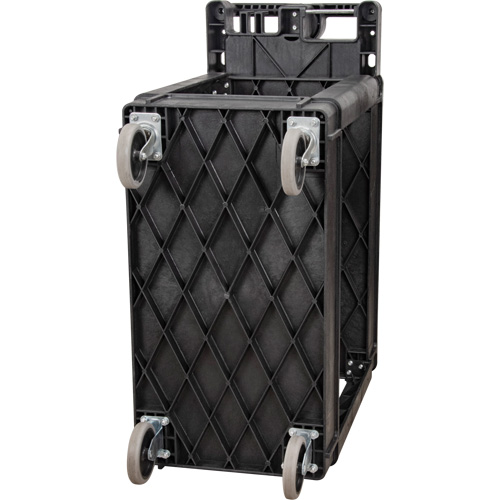 Utility Cart, 2 Tiers, 17-1/8" x 33-1/2" x 37-5/8", 550 lbs. Capacity Cam Industrial