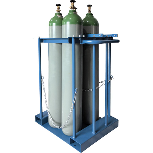 4-Cylinder Forklift Cylinder Storage Caddy Cam Industrial