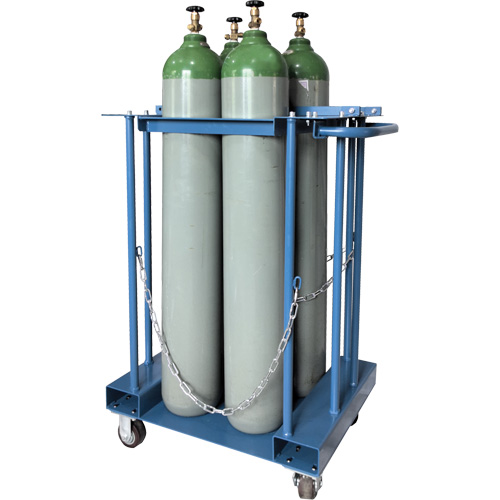 4-Cylinder Forklift Cylinder Storage Caddy Cam Industrial