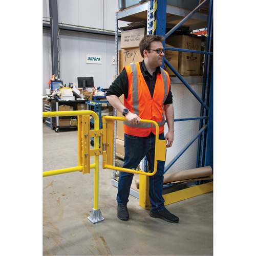 Barri&egrave;re &agrave; bascule de s&eacute;curit&eacute;, 21" h x 16" - 26" la Cam Industrial