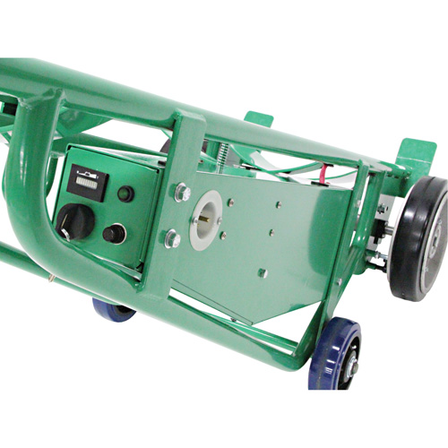 Powered Drum Hand Truck with Pneumatic Wheels Cam Industrial