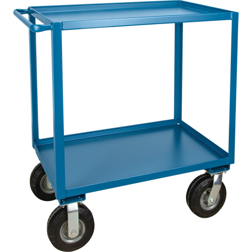  Chariot &agrave; tablettes pour l'ext&eacute;rieur, 2 Tiers, 18" la x 39" h x 33" p, Capacit&eacute; 1200 lb Cam Industrial