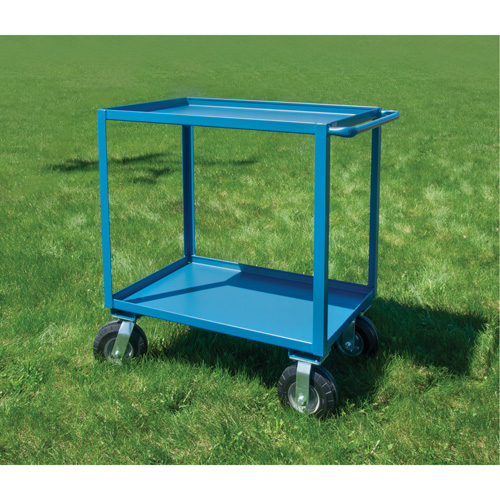  Chariot &agrave; tablettes pour l'ext&eacute;rieur, 2 Tiers, 18" la x 39" h x 33" p, Capacit&eacute; 1200 lb Cam Industrial