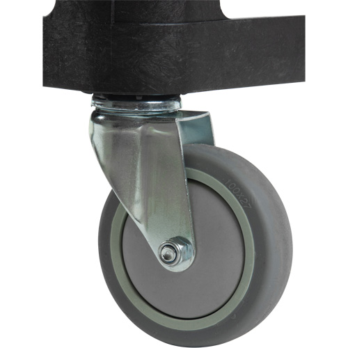 Chariot utilitaire avec tablette plate, 3 tiers, 18-1/8" x 37-3/8" x 27-3/4", Capacit&eacute; 330 lb Cam Industrial