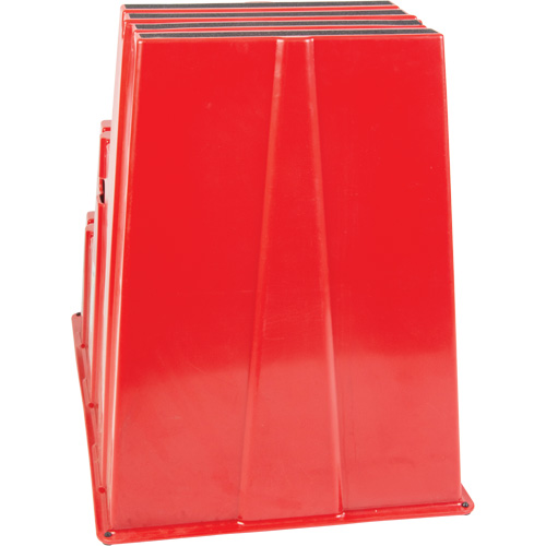 Industrial Step Stool, 3 Steps, 34-13/16" x 22-7/16" x 28-1/2" High Cam Industrial