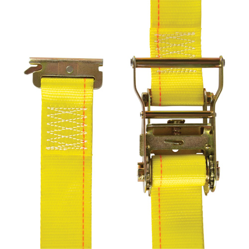 Logistic Strap, Ratchet, 2" W x 12' L, 1000 lbs. (454 kg) WLL Cam Industrial