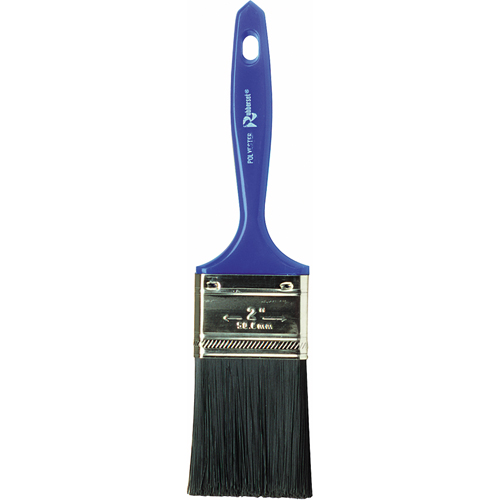 Pinceau de base pour peinture au latex, Polyester, Manche Plastique, Largeur de 4" Cam Industrial
