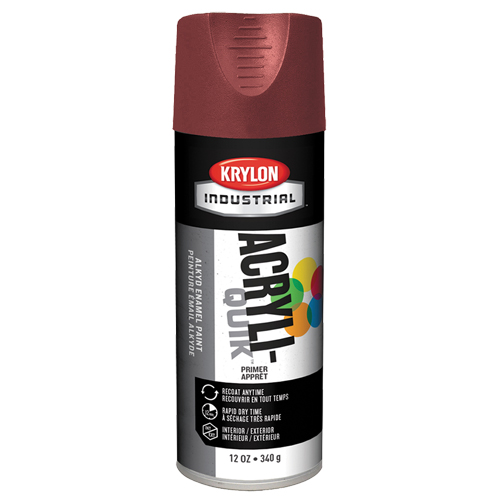 Laque industrielle Acryli-Quik, Brun roux, Tr&egrave;s mat, 12 oz, Canette a&eacute;rosol Cam Industrial