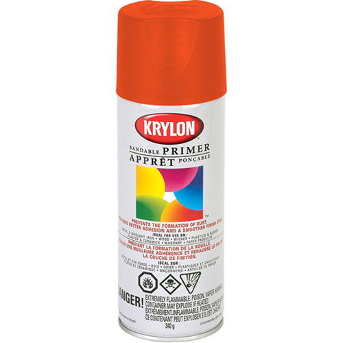 Fluorescent Spray Paint, Fluorescent Red/Orange, 11 oz., Aerosol Can Cam Industrial