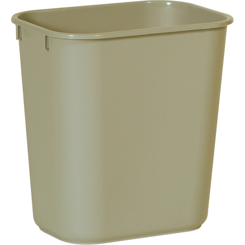 Soft Wastebasket, 14 Quarts, Plastic Cam Industrial