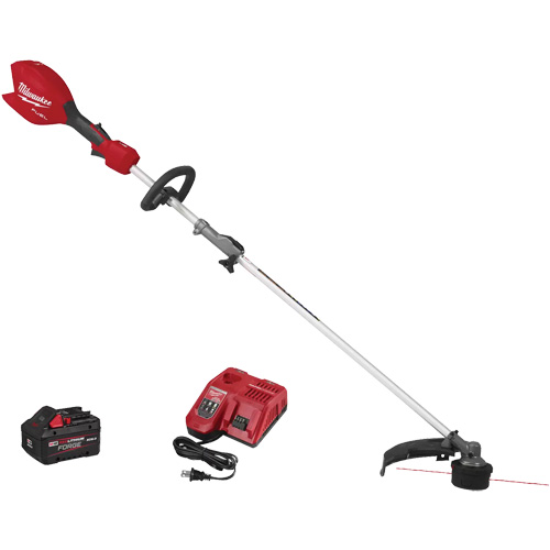 Fuel String Trimmer with Quik-Lok Kit, 16", Battery Powered Cam Industrial