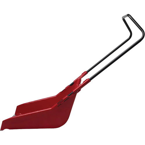 60L Sleigh Snow Shovel, Polypropylene Blade, Wearstrip Included Cam Industrial