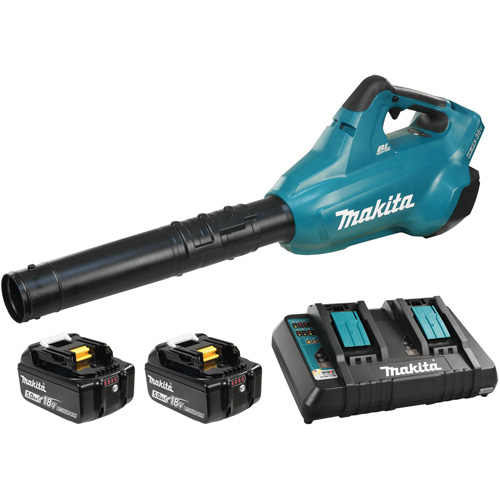 LXT 5.0 Ah Brushless 473 CFM Blower Kit, 36 V, 120 MPH Output, Battery Powered Cam Industrial