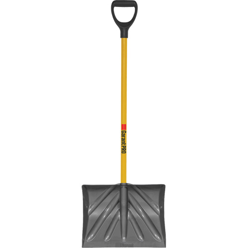 Pelle &agrave; grattoir Pro, Lame Polypropyl&egrave;ne, Largueur 18", Manche Prise en D Cam Industrial