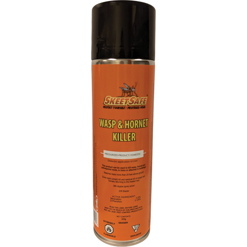 A&eacute;rosol contre gu&ecirc;pes et frelons Skeetsafe, 350 g, Canette a&eacute;rosol, &agrave; base de solvant Cam Industrial