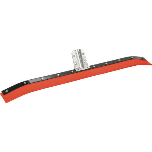 Raclettes de plancher - Lame rouge, 30", Lame Courb&eacute; Cam Industrial