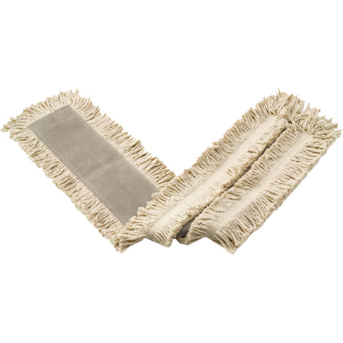Looped & Cut-End Dust Mops, Slip On Style, Yarn, 24" L x 5" W Cam Industrial