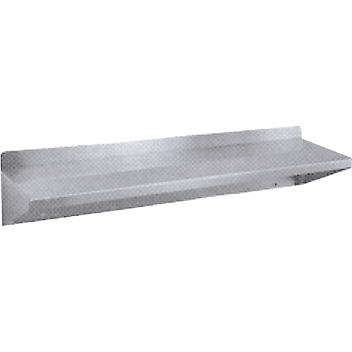 Shelves, Stainless Steel, 18" W x 5" D Cam Industrial