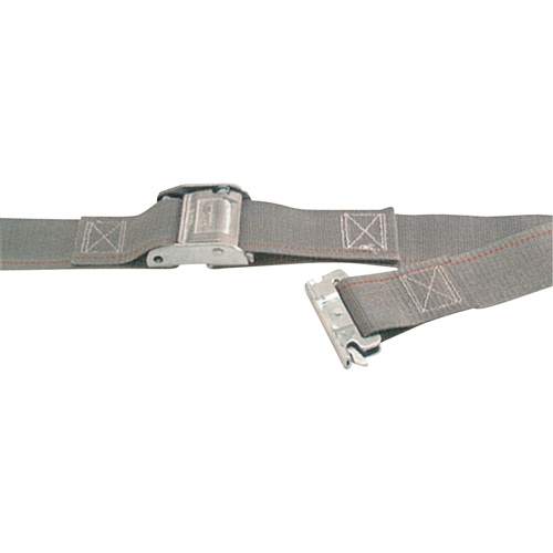 Logistic Straps, Cam Buckle, 2" W x 20' L, 835 lbs. (379 kg) WLL Cam Industrial