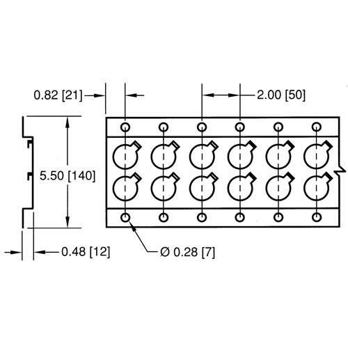 Logistic Tracks - Series E Track Horizontal Cam Industrial