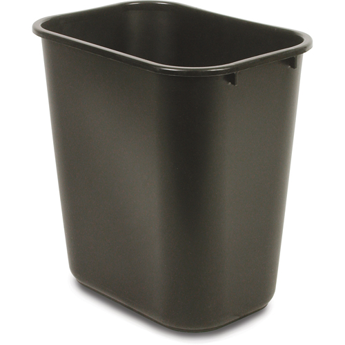 Soft Wastebasket, 28 Quarts, Plastic Cam Industrial