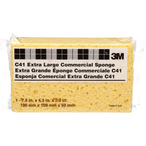 Commercial Size Sponge, Cellulose, 4-1/2" W x 7-1/2" L Cam Industrial