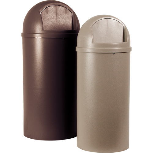 Contenants Marshal classiques, Poly&eacute;thyl&egrave;ne, 25 gal. US Cam Industrial