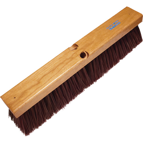 Heavy-Duty Garage & Concrete Push Broom, 36", Coarse/Stiff, Polypropylene Bristles Cam Industrial
