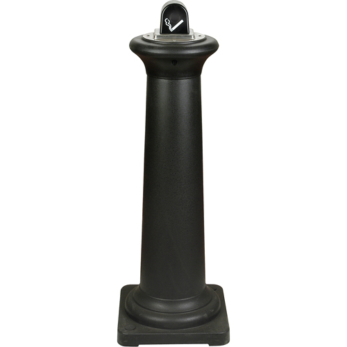 Groundskeeper Tuscan Cigarette Waste Collector, Free-Standing, Metal, 1 US gal. Capacity, 38-1/2" Height Cam Industrial