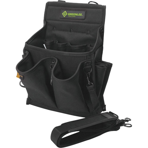 Tool Bag, Nylon, 20 Pockets, Black Cam Industrial